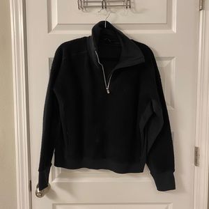 🍋 Lululemon Sherpa Black Jacket Size M